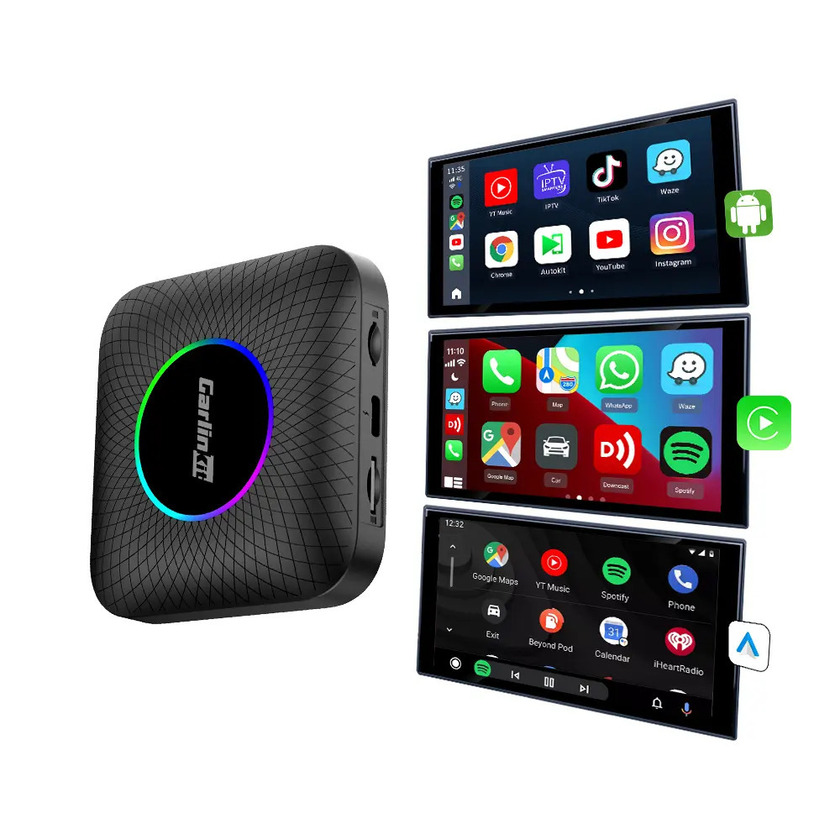 Android Box Cpc200 Tbox Ambient Usb Adapter 4G 64Gb Up To 512Gb Android 13 SM6225 Wireless Carplay Ai Tv Box Dongle Youtube Netflix