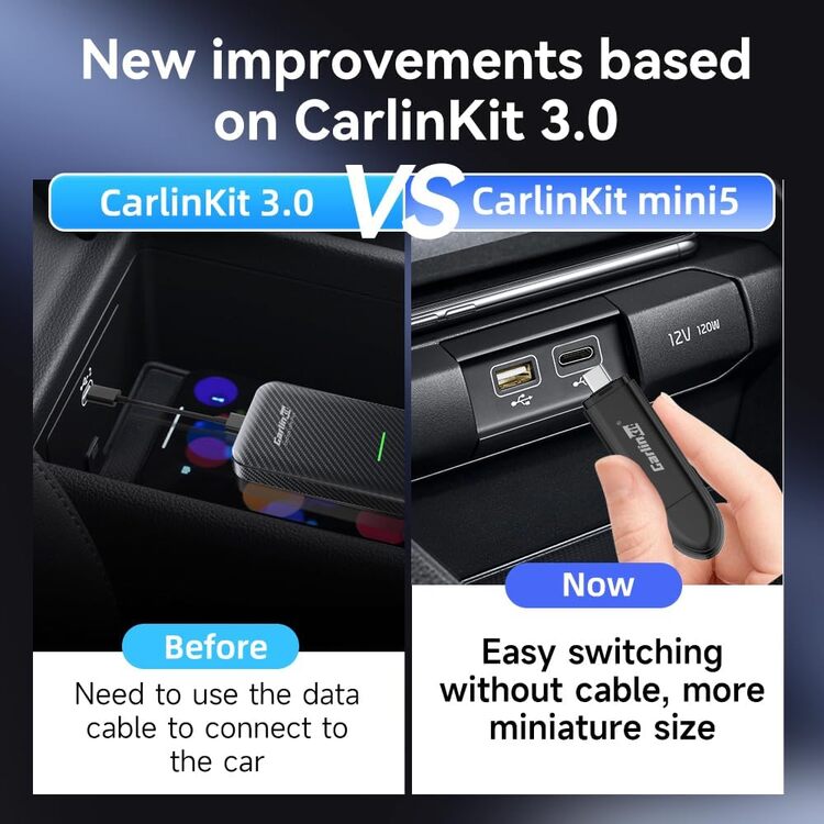 CPC200 Mini SE Pro Online Upgrade Stereos 2 In1 Wireless Car Play Adapter Android Auto Usb Carplay Carlinkit Ai Box