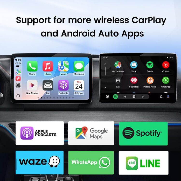 CPC200 Mini SE Pro Online Upgrade Stereos 2 In1 Wireless Car Play Adapter Android Auto Usb Carplay Carlinkit Ai Box