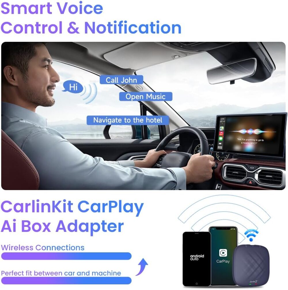 Autolink Carplay to Multi Media - Carplay AI BOX Tbox-plus Sim Card GPS Navigation 8+128G Wireless Carplay Ai Box Android 13 Car Play