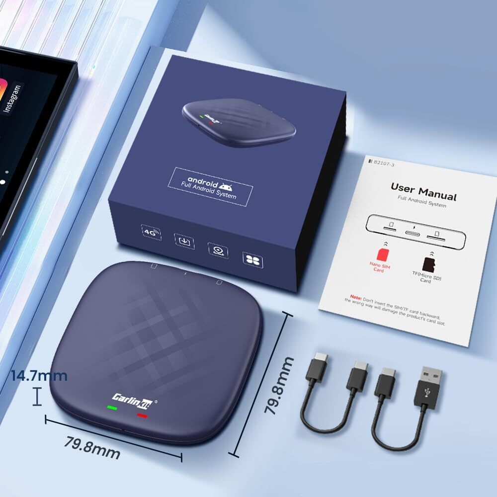 Tbox Plus Cpc200 4G + 64G Carplay Ai Box Customized Logo Carlink Car Play Tv Box