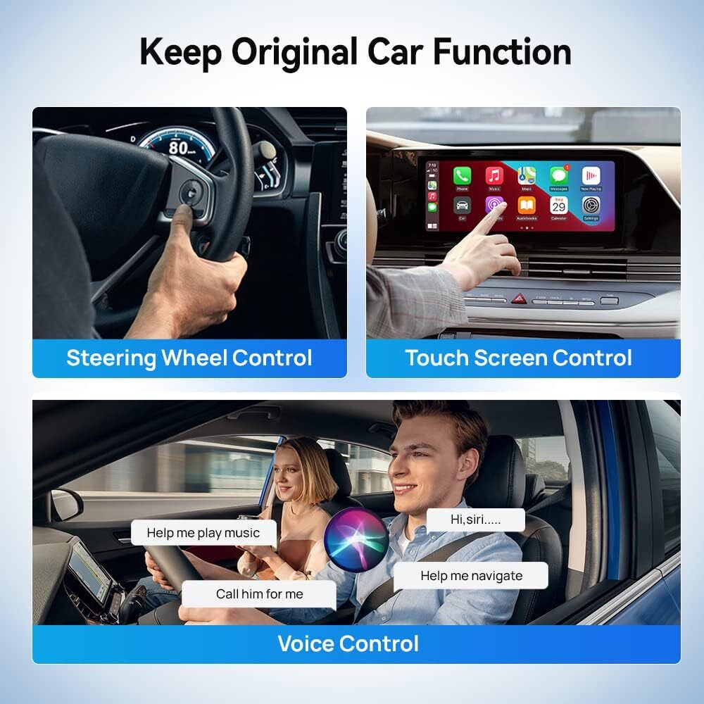 Carplay AI BOX Tbox-S Model Sim Card GPS Navigation 4+64G Wireless Carplay Ai Box Android 13 Car Play