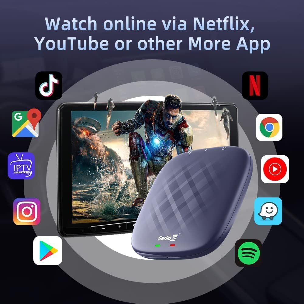 Smart Ai Box CPC200 Tbox PLUS 8GB 128G 8 Core Android 13 Wireless Android Auto Carplay Carlink Box Car Play