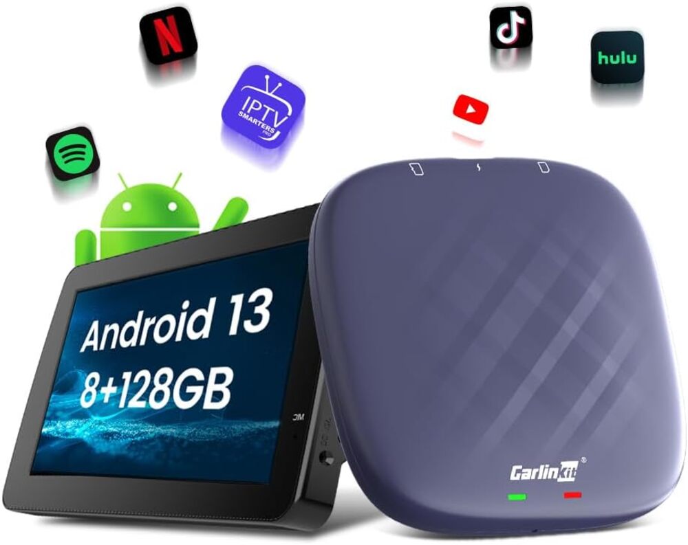 TBox-S Model 64GB GPS Car Android 13 Ai Box Carplay Auto Car Play Wireless Adapter Black Myth Wukong