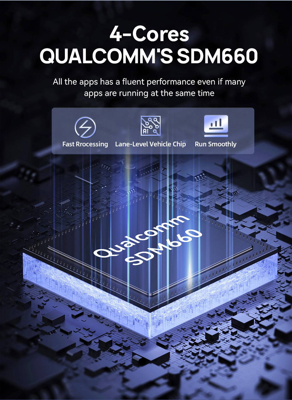 TBox UHD HDMI Wireless Ai Box 128Gb SDM660 Youtube Netflix Car Multimedia Box