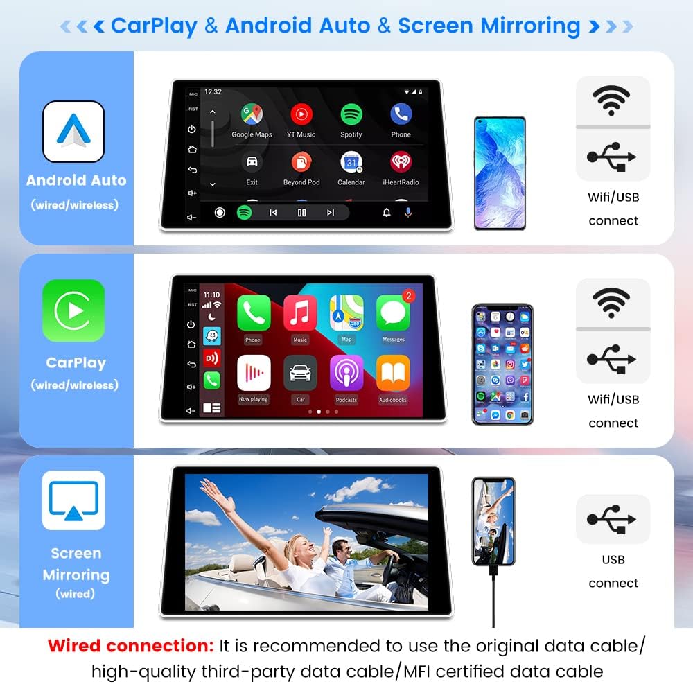 CPC200-CCPA Wireless Carplay USB Adapter For Android Car Radio Split Screen Make Driving Smart Box