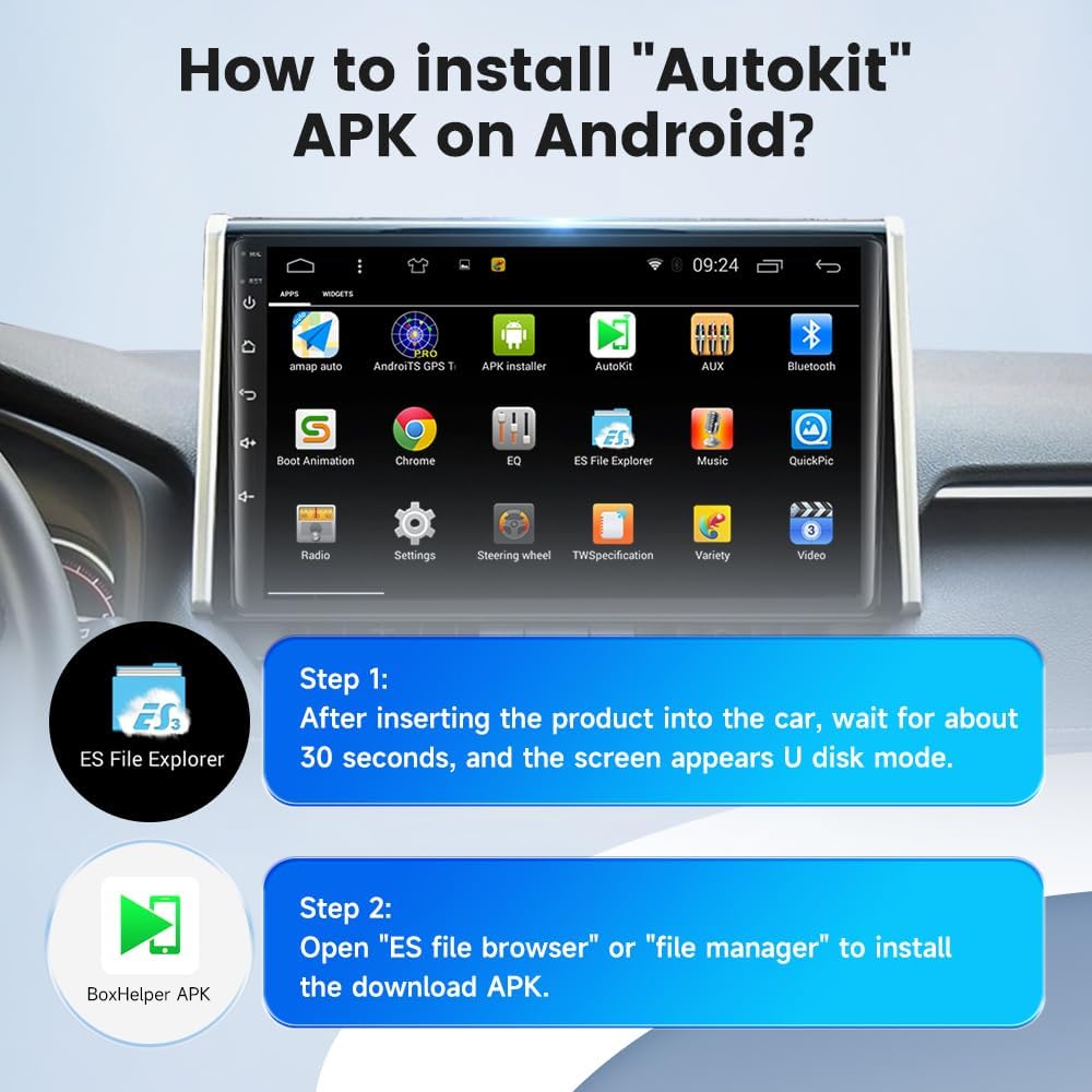 Android Car AI Box CCPA Wireless USB Dongle Android Auto And Carplay Supporting Wired Mirroring