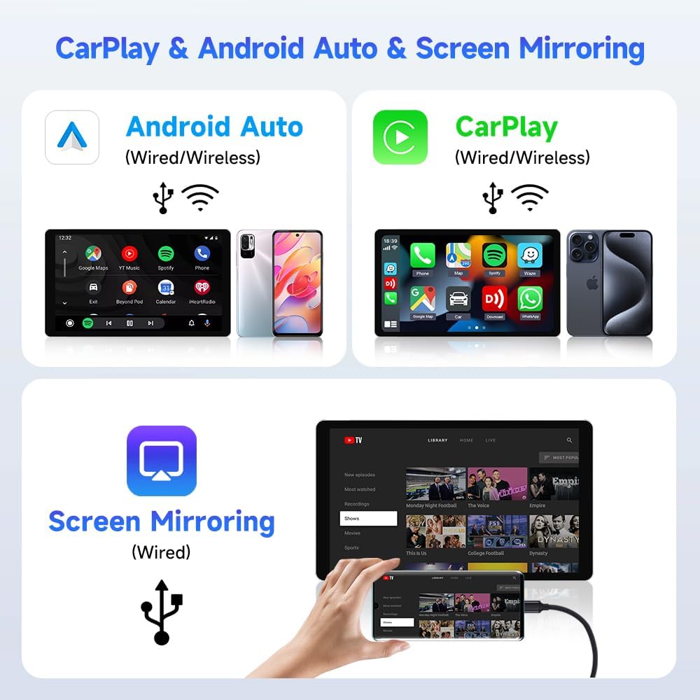CPC200-CCPA Android Car Ai Box Multimedia Wireless CarPlay And Android Auto Adapter