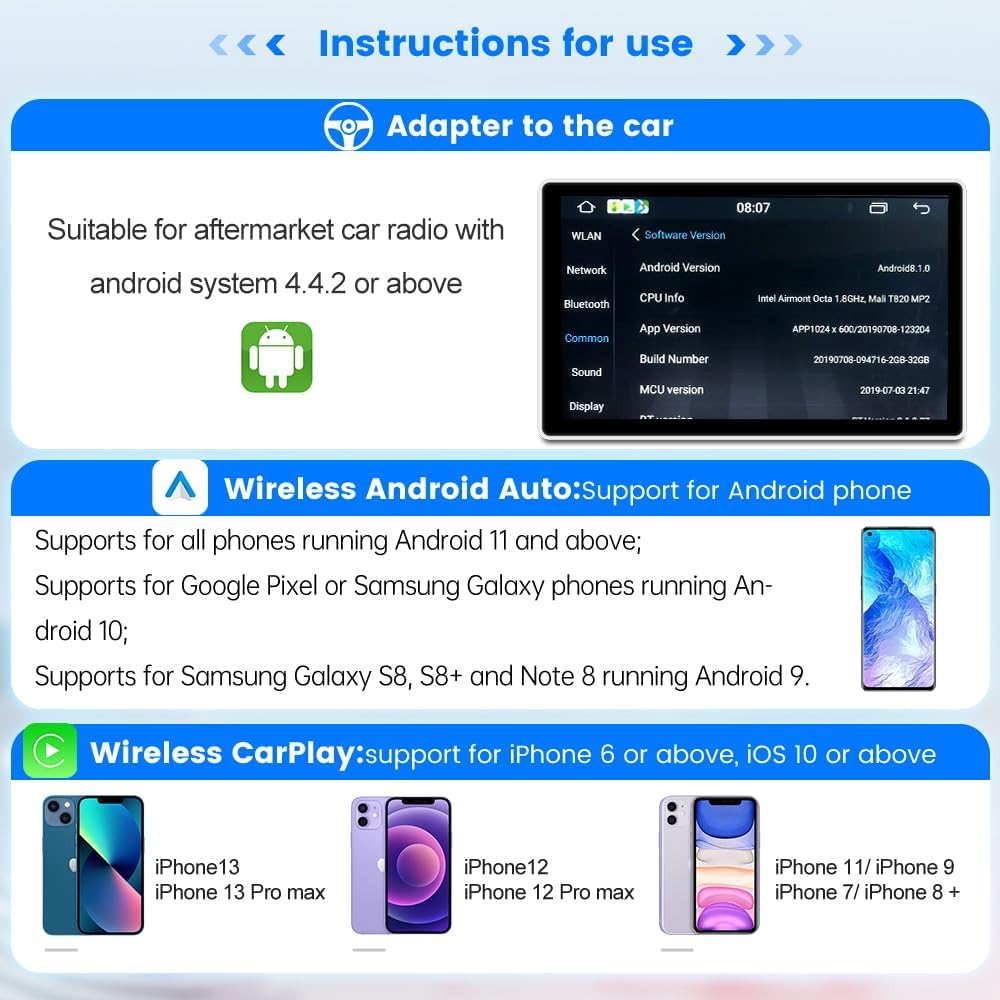 CPC200-CCPA Android Car Ai Box Multimedia Wireless CarPlay And Android Auto Adapter