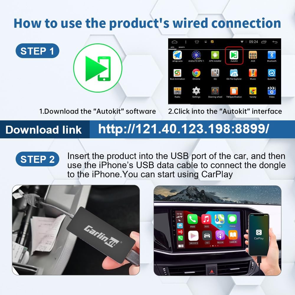 CPC200-CCPA Android Car Ai Box Multimedia Wireless CarPlay And Android Auto Adapter