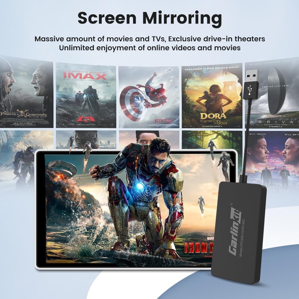 High Sensitivity CPC200-CCPA Multimedia Car Wireless CarPlay Android Auto Dongle For Android 4.4 +