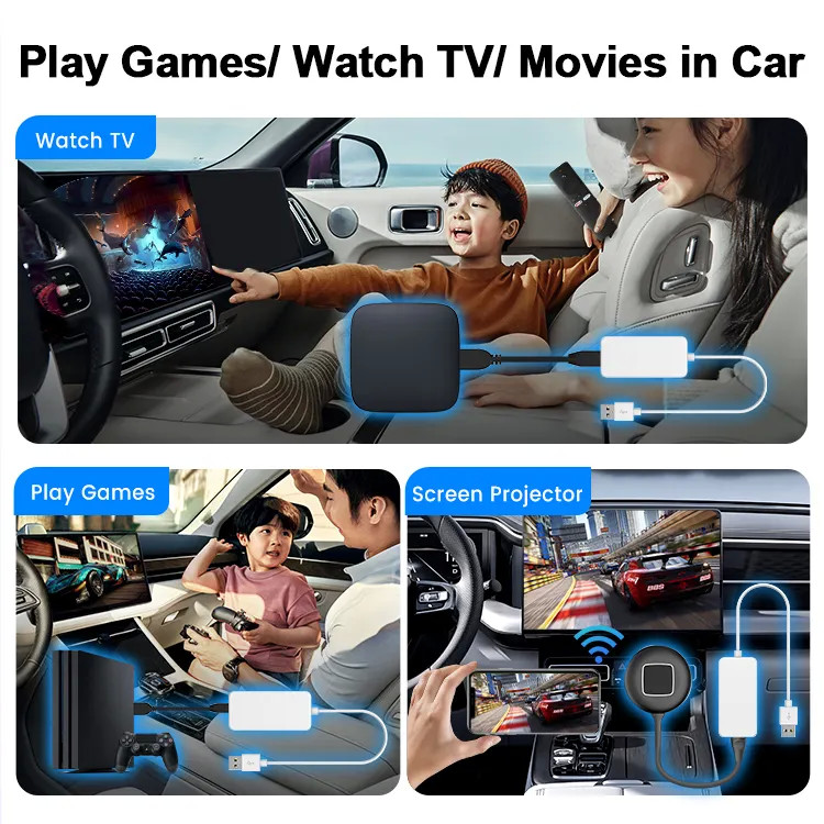 Wired Carplay To HDMI CPC200-HD2CP Car Multimedia TV Sticks Box HdMi Input Conversion Box