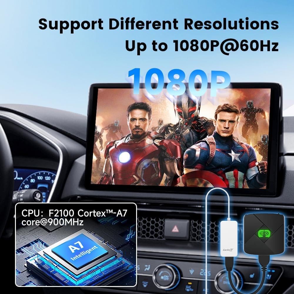 Wired Carplay To HdMi Input Conversion Box HD2CP Car Multimedia Screen Thowers TV Sticks Box
