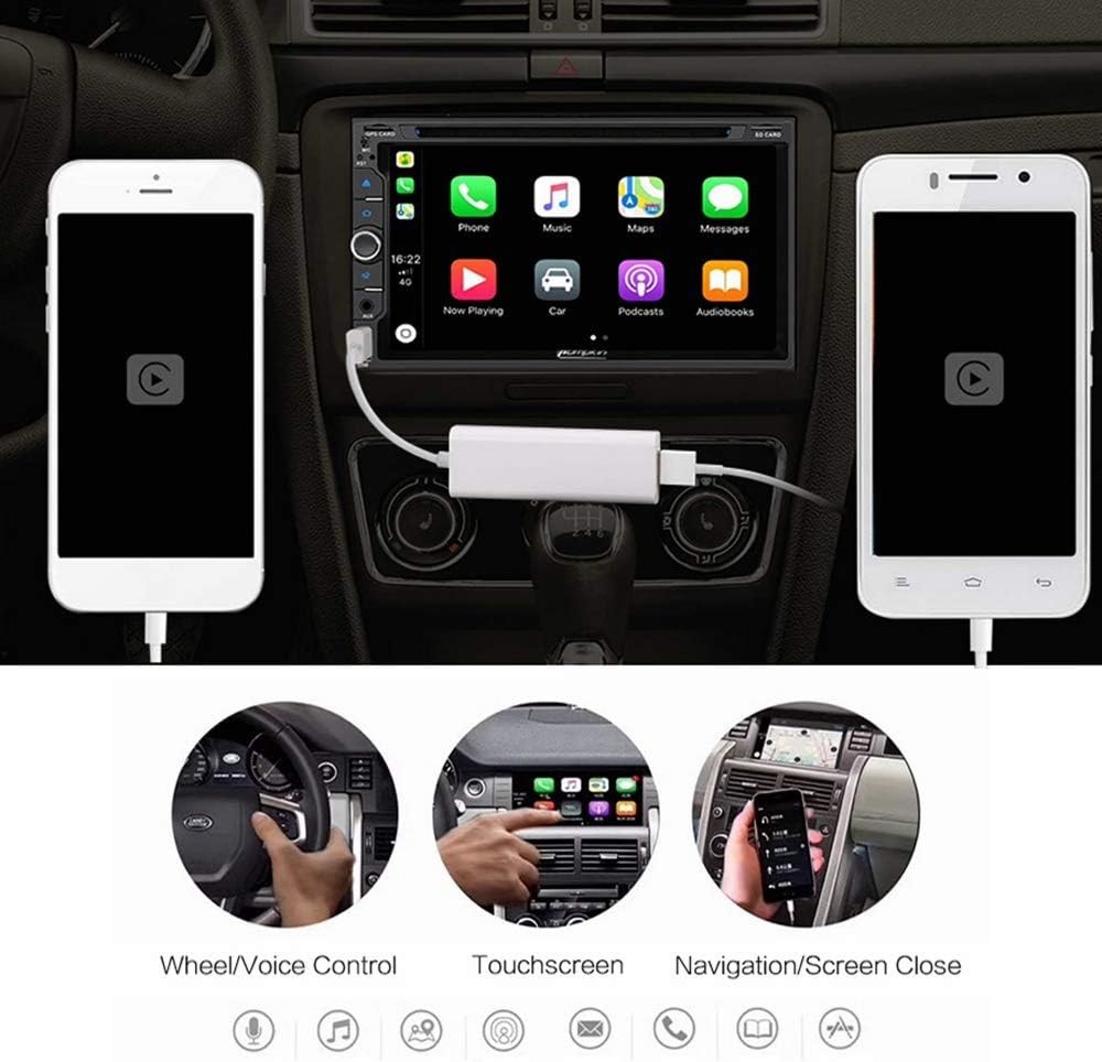 Carplay To HDMI Hd2Cp Multimedia Box High Definition Interface Cars TV Mate Universal Carplay Adapter