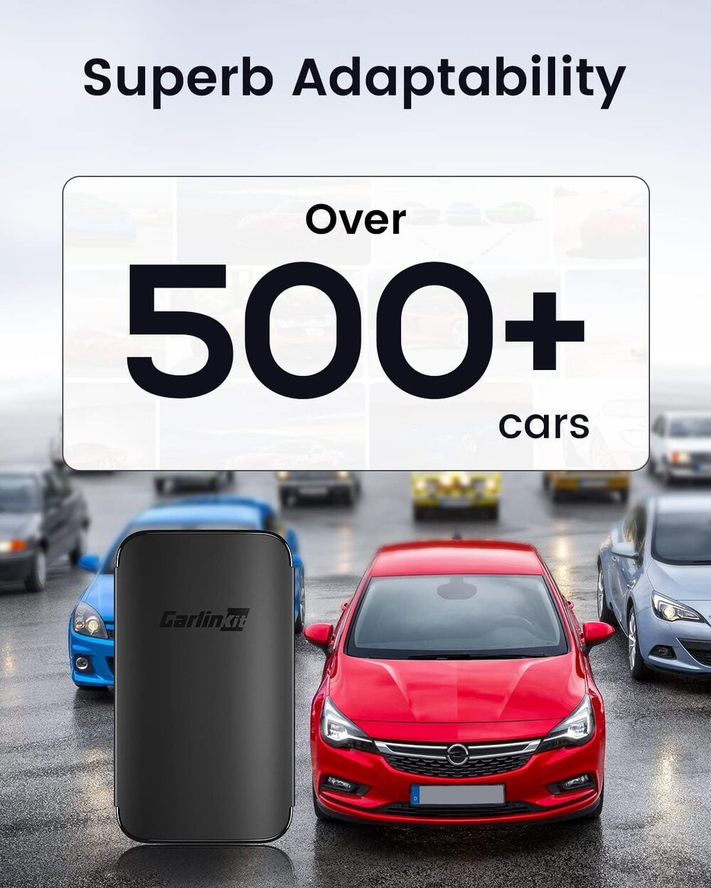 Wired To Wireless Android Auto A2A Adapter With Multi Language Compatible with Android 11.0+