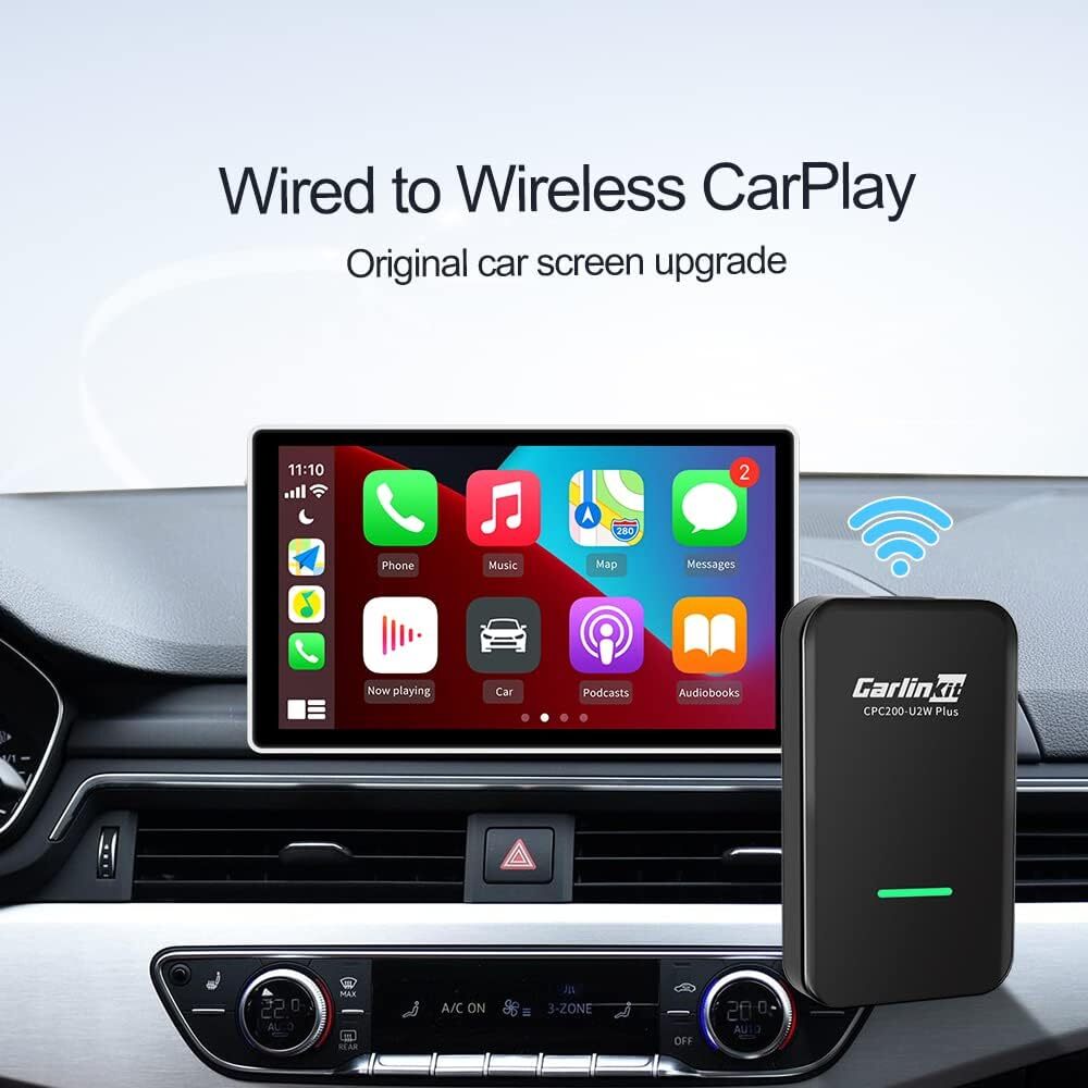 Wired Carplay To Wireless Carplay adaptor For Skoda Scala Superb Kodiaq Troc Octavia Mk3 Fabia