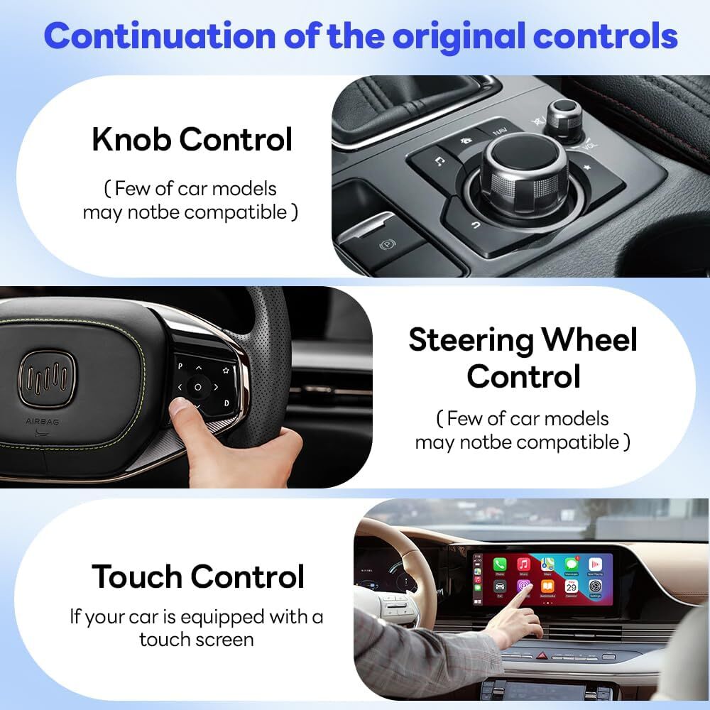 Wired To Wireless Carplay Adapter Factory Outlet CPC200-U2W Plus Car Play System Dongle Box