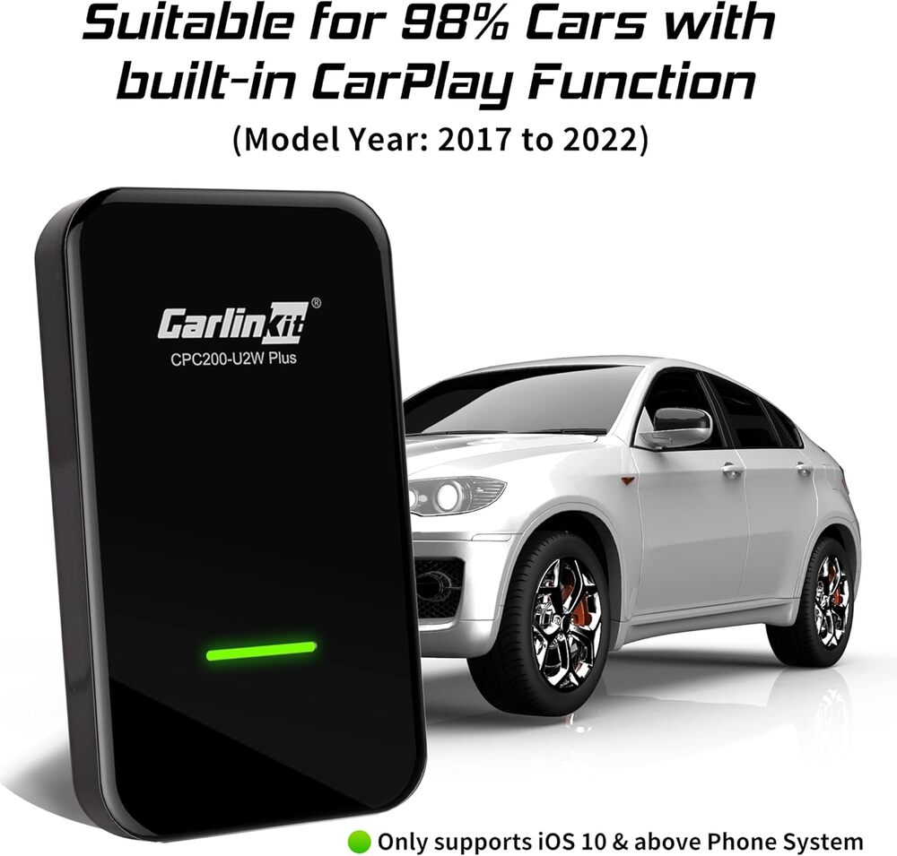 U2W Wired To Wireless Carplay Adapter Convert To Wireless Carplay For Porsche Panamera Cayenne Macan 911 718
