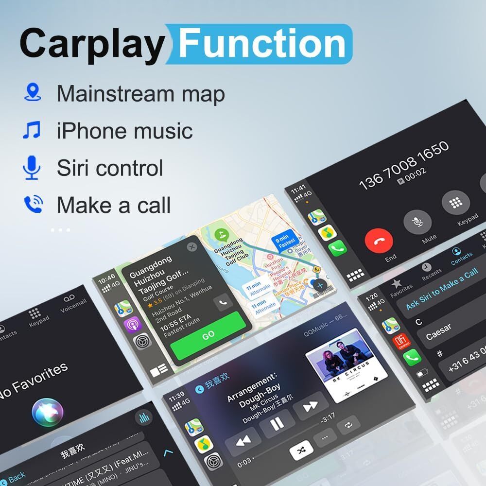 Auto Connection 3.0 Wired Carplay To Wirelss Carplay Adapter Converter U2W Plus For A1 A3 B9 A4 A5 A6 A7 A8 Q2 Q3