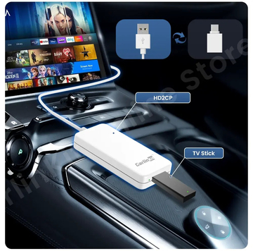 Wired Carplay To HdMi Input Conversion Box HD2CP Car Multimedia Screen Thowers TV Sticks Box
