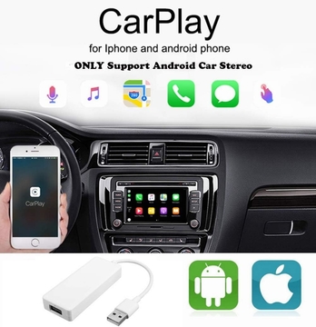 HD2CP Carplay to HDMI Adapter Conversion Box Dongle Multi Media Car Fire TV Stick Mate Video Input 1080P