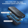 A2A Wired Android Auto To Wireless Android Auto Ai Box Dongle For Online Navigation Music Playback