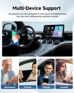 CPC200-2air Wired Carplay To Wireless Car Play Android Auto Ai Box Device Lightweight