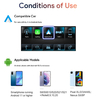 A2A Wired Android Auto To Wireless Android Auto Ai Box Dongle For Online Navigation Music Playback