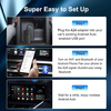 A2A Wired Android Auto To Wireless Android Auto Ai Box Dongle For Online Navigation Music Playback