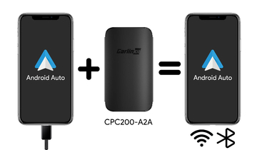 CPC200-A2A Wired To Wireless Android Auto Adapter Compatible 98% Car Models Carplay