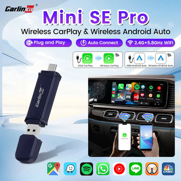 CPC200 Mini SE Pro Online Upgrade Stereos 2 In1 Wireless Car Play Adapter Android Auto Usb Carplay Carlinkit Ai Box