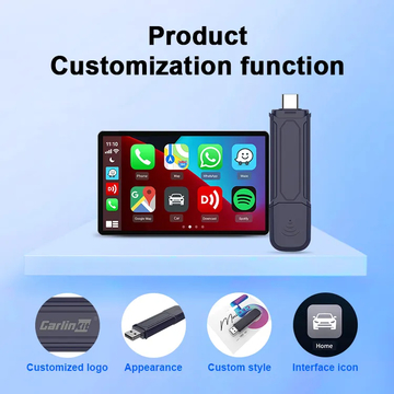 Carplay and Android Auto Wired To Wireless Mini SE Pro Adapter Compatible With IOS 10 &amp; Android 10