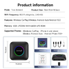 Multi Media CPC200-Tbox Ambient USB Ai Box Wireless Carplay Android 13.0 Adapter Compatible 2016-2022 with Built-in Wired Carplay Car
