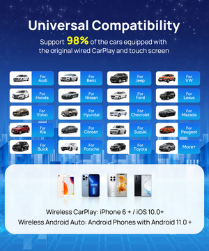 CPC200-Tbox Ambient 4+64gb Ai Box SDM660 Wireless Adapter Carplay Android Auto Dongle