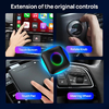 MultiMedia CPC200-Tbox Ambient USB Ai Box Wireless Carplay Android 13.0 Adapter SDM660 Compatible 2016-2022